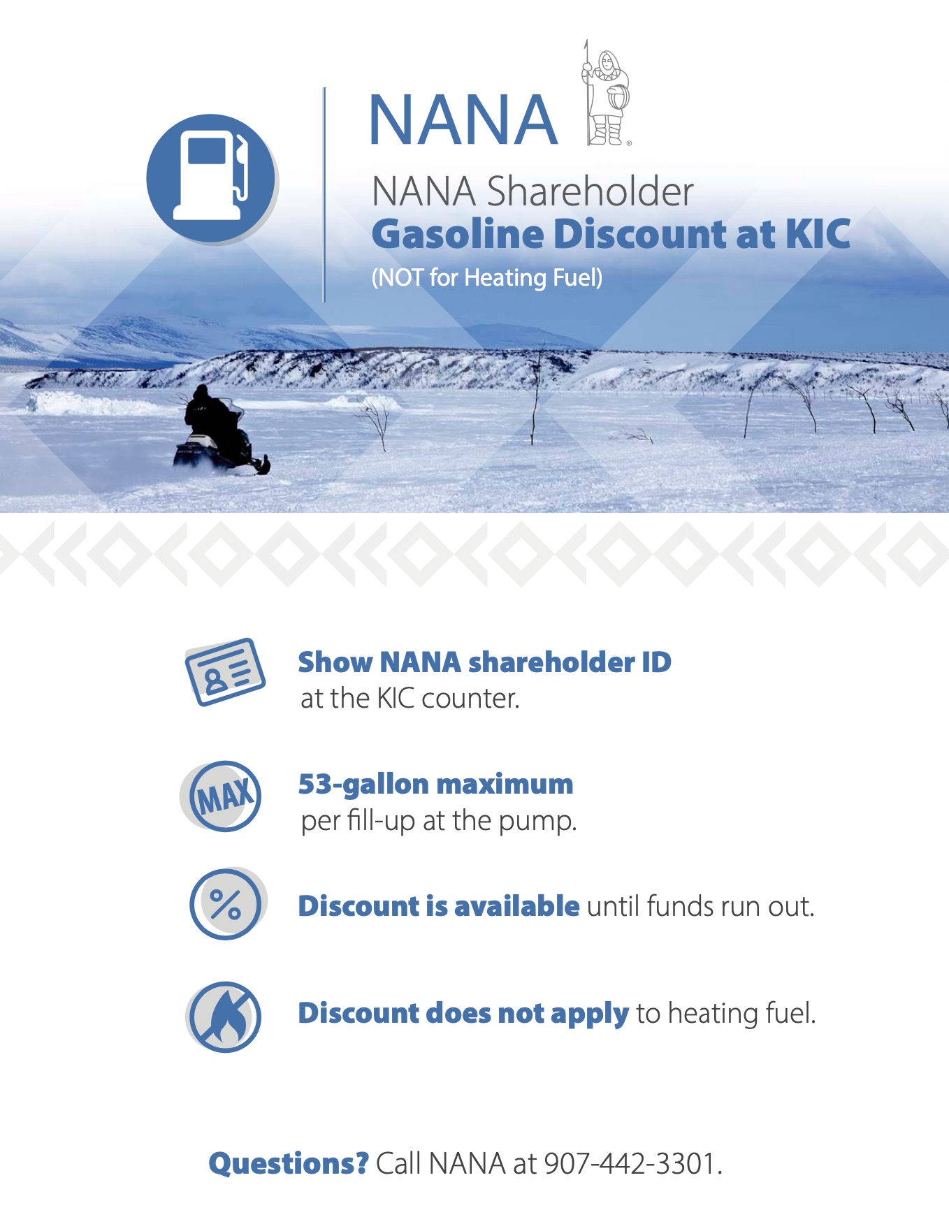 NANA Shareholder Gasoline Discount at KIC